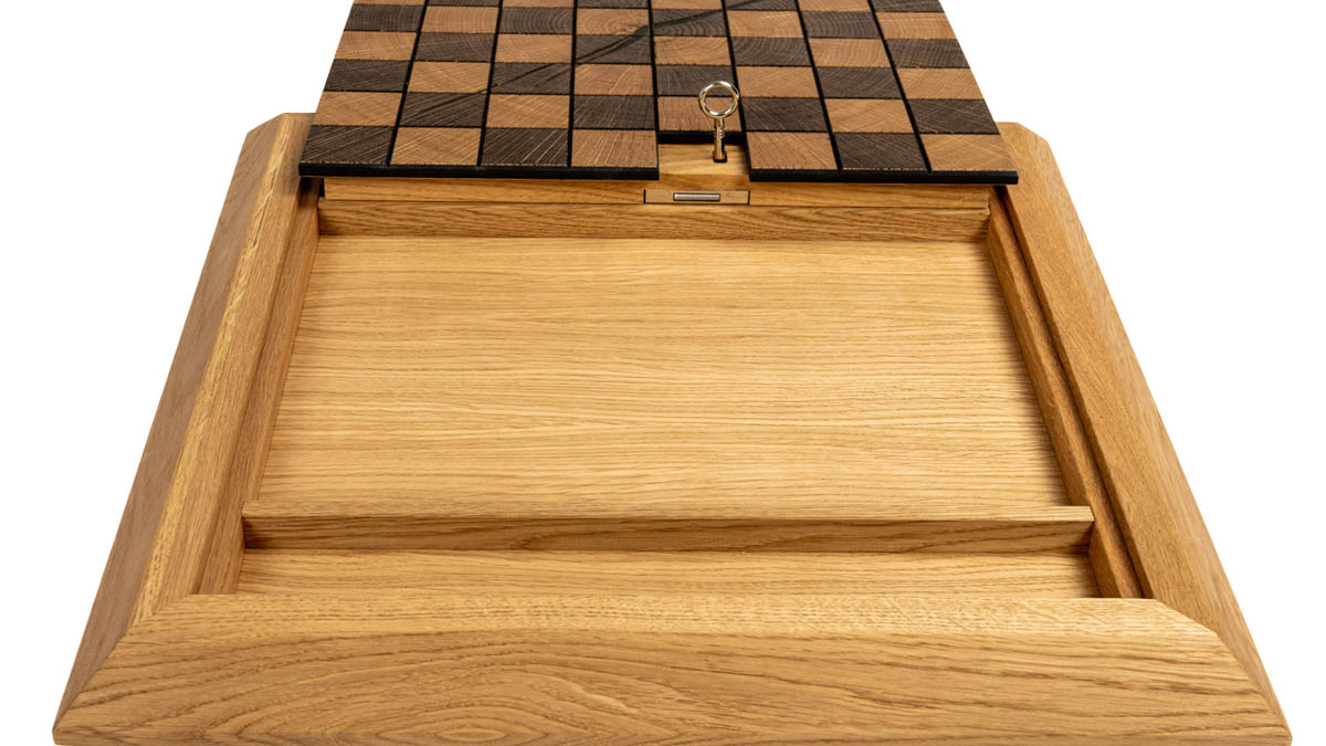 Stealth Chess - Schachbrett mit Geheimfach
