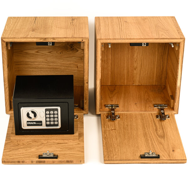 Stealth Cube - Holzblock mit Geheimversteck