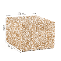 Stealth Cube - Holzblock mit Geheimversteck ohne Tresor