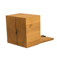 Stealth Cube - Holzblock mit Geheimversteck ohne Tresor