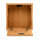 Stealth Cube - Holzblock mit Geheimversteck ohne Tresor
