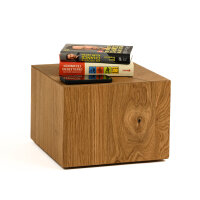 Stealth Cube - Holzblock mit Geheimversteck mit Tresor