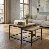 Stealth Table - Tisch mit Geheimfach XXL - Eiche Echtholz