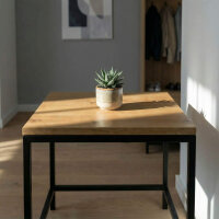 Stealth Table - Tisch mit Geheimfach XXL - Eiche Echtholz