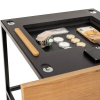 Stealth Table - Tisch mit Geheimfach XXL - Eiche Echtholz
