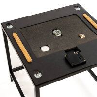 Stealth Table - Tisch mit Geheimfach XXL - Eiche Echtholz