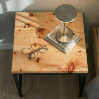 Stealth Table - Table with hidden compartment XXL - Swiss Stone Pine