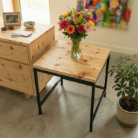 Stealth Table - Table with hidden compartment XXL - Swiss Stone Pine