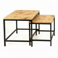 Stealth Table - Table with hidden compartment XXL - Swiss Stone Pine