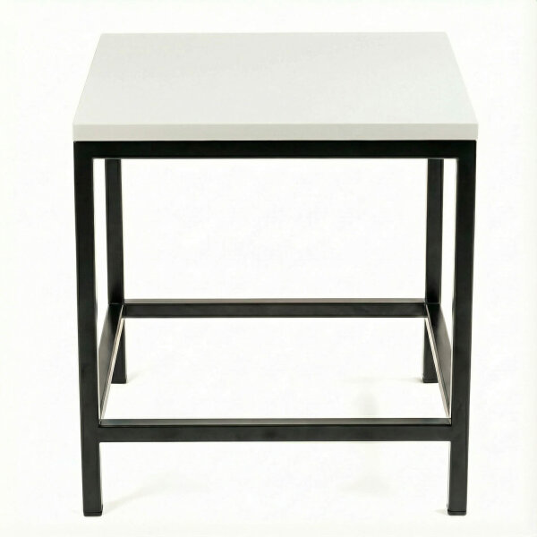 Stealth Table Beistelltisch (uni weiß Kunststoff)