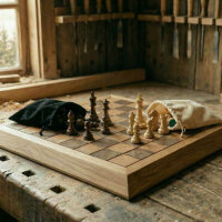 Stealth Chess - Schachbrett mit Geheimfach